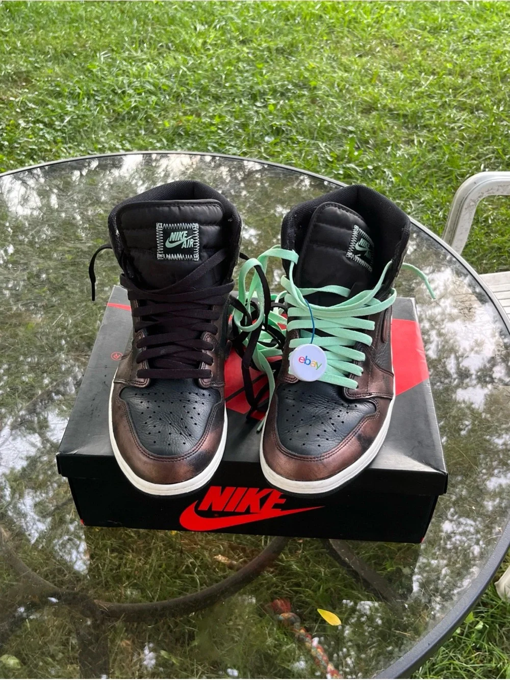 Jordan 1 High-Top Sneakers rust